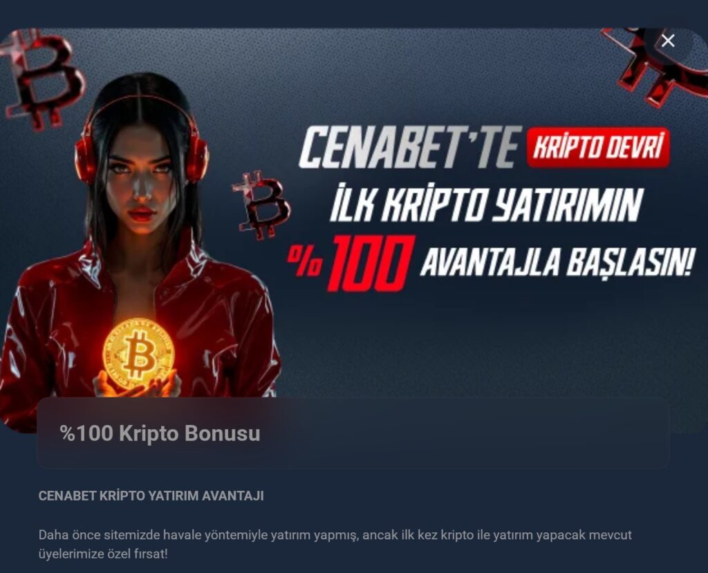 cenabet ilk yatırım bonusu